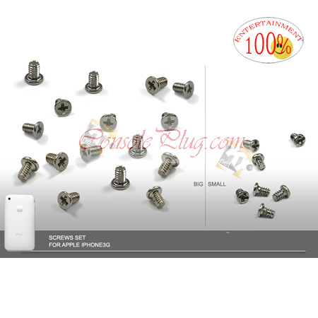 ConsolePlug CP21124 23X Screws Set for Apple iPhone 3G